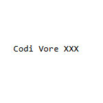 Codi Vore XXX